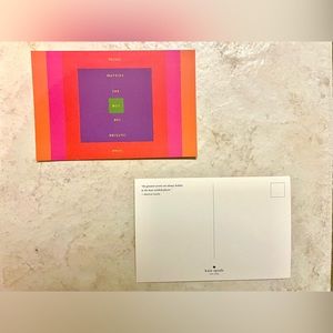 Kate Spade New York Collectors Item Postcard set of 10